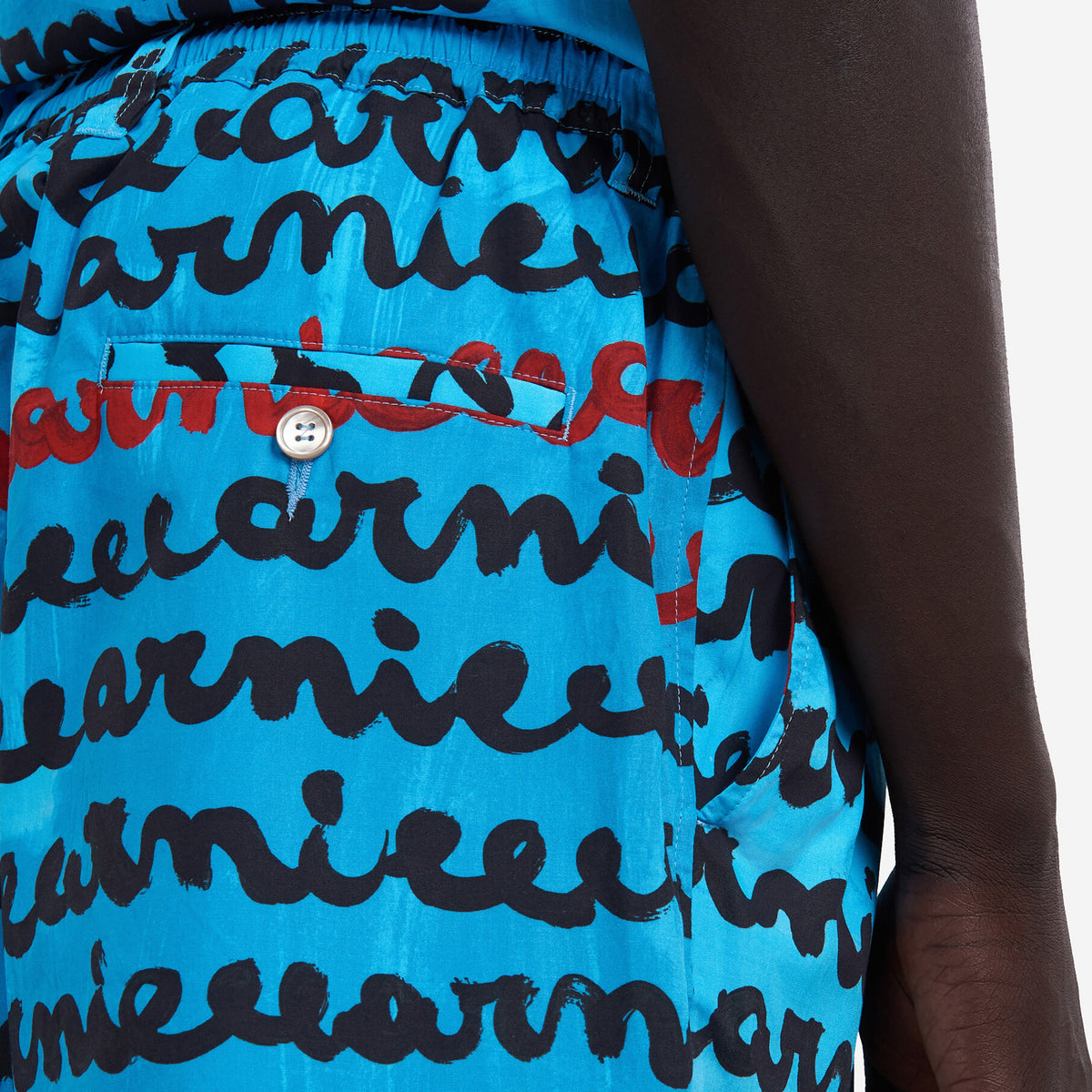 Marni Scribble Logo Short