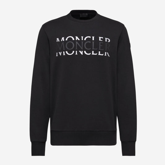 Moncler Logo Cotton Jersey Sweatshirt