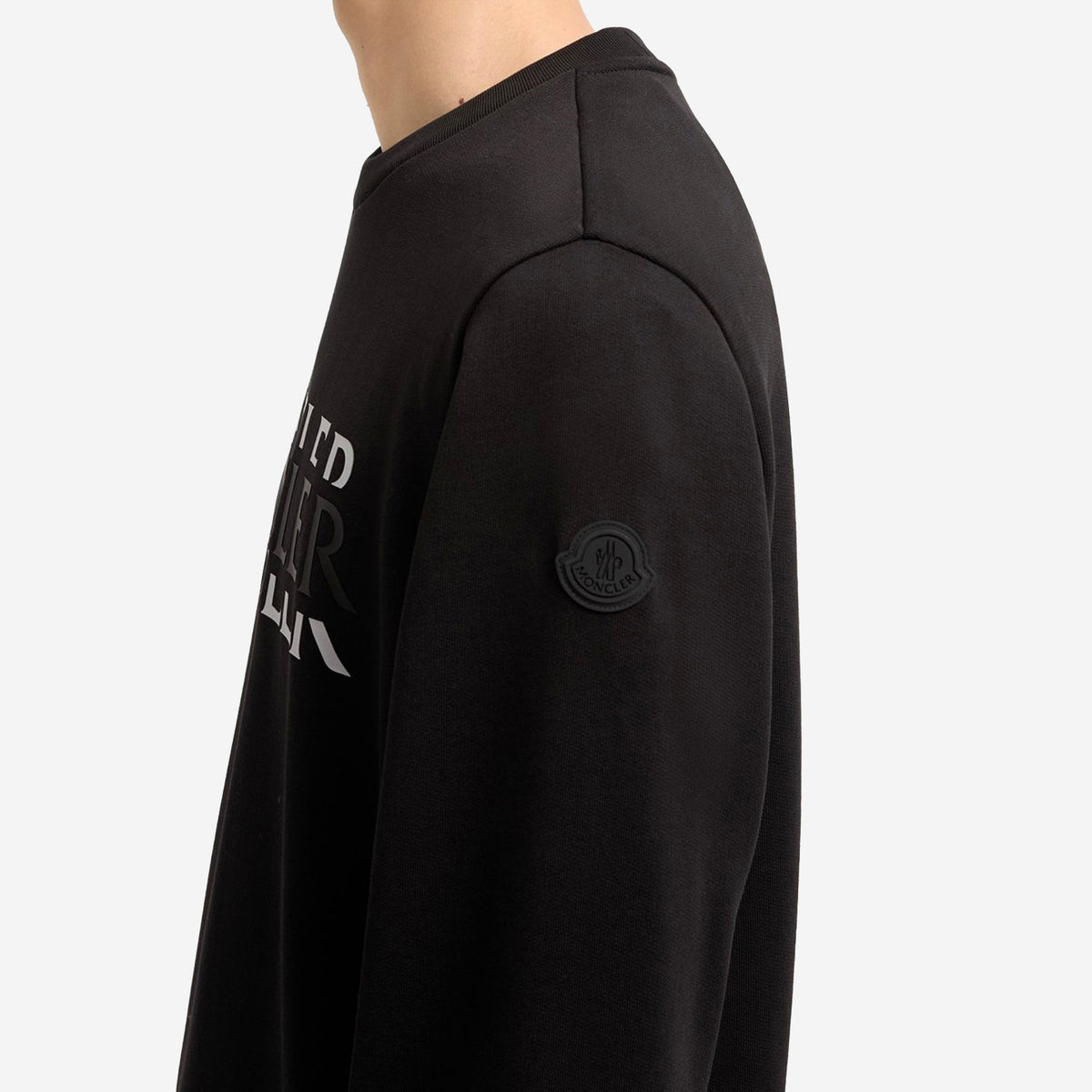 Moncler Logo Cotton Jersey Sweatshirt