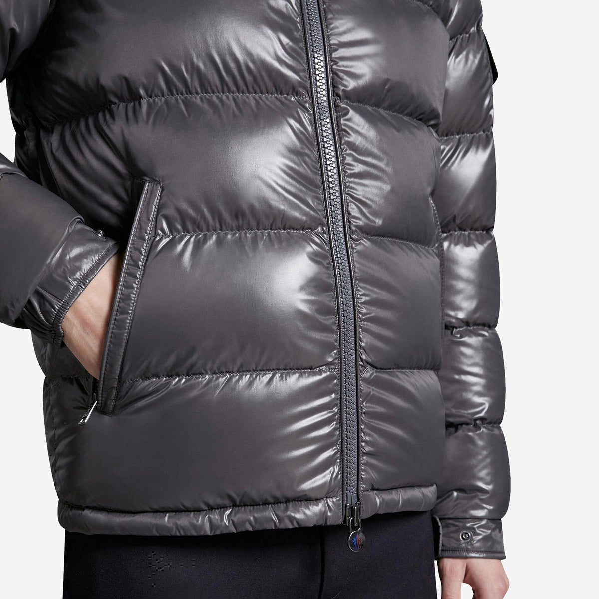 Moncler Maya Hooded Short Down Jacket