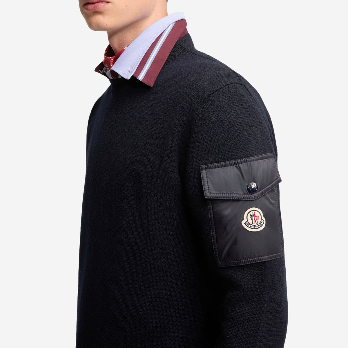 Moncler Wool Knitwear Jumper