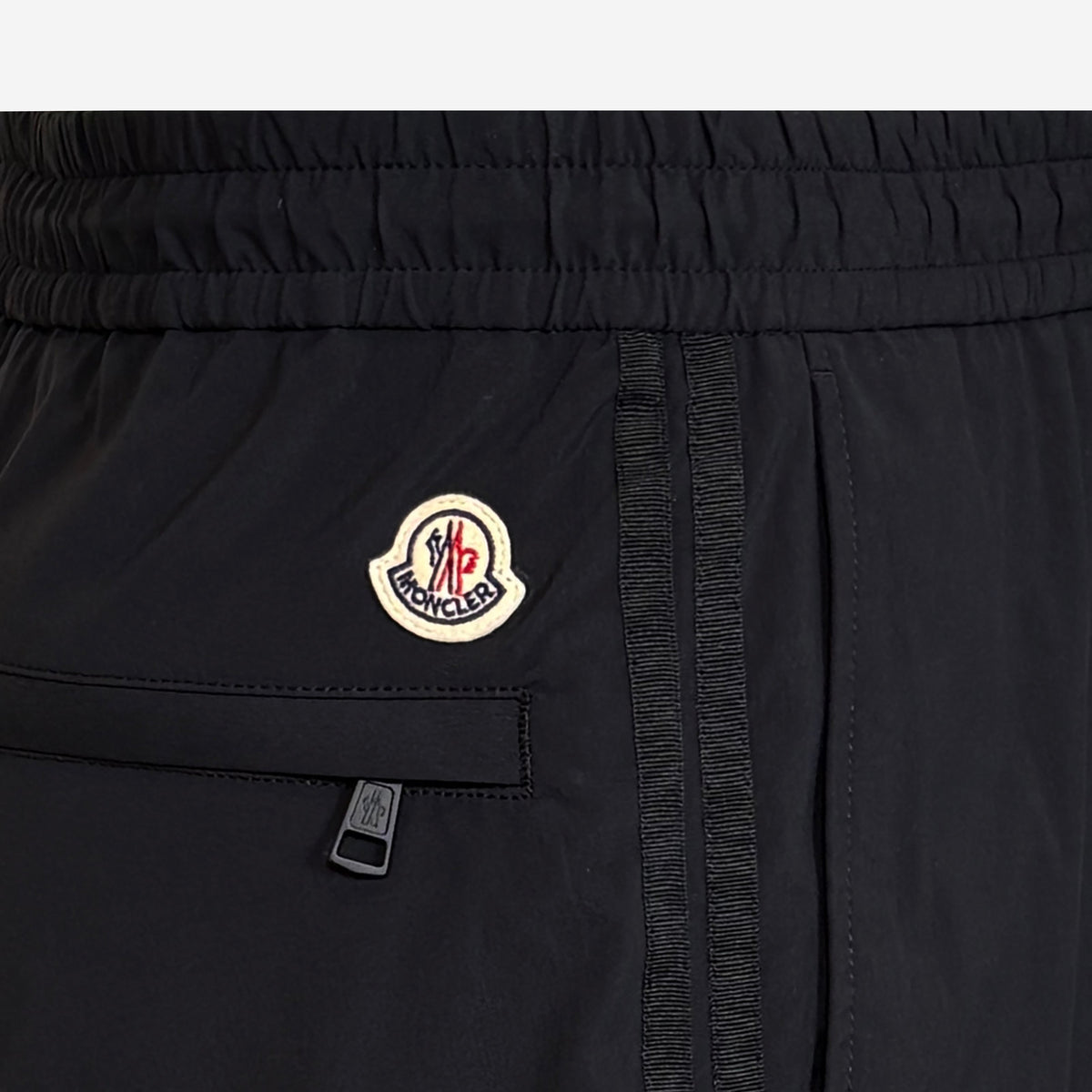 Moncler Striped Stretch Jogging Trousers