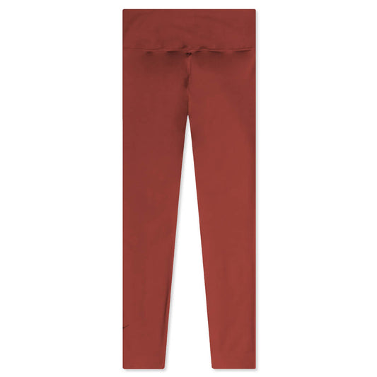 One Luxe Women's Mid-Rise Leggings - Redstone/Clear