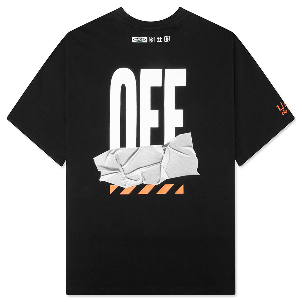 Off Active Duct Tape T-Shirt - Black