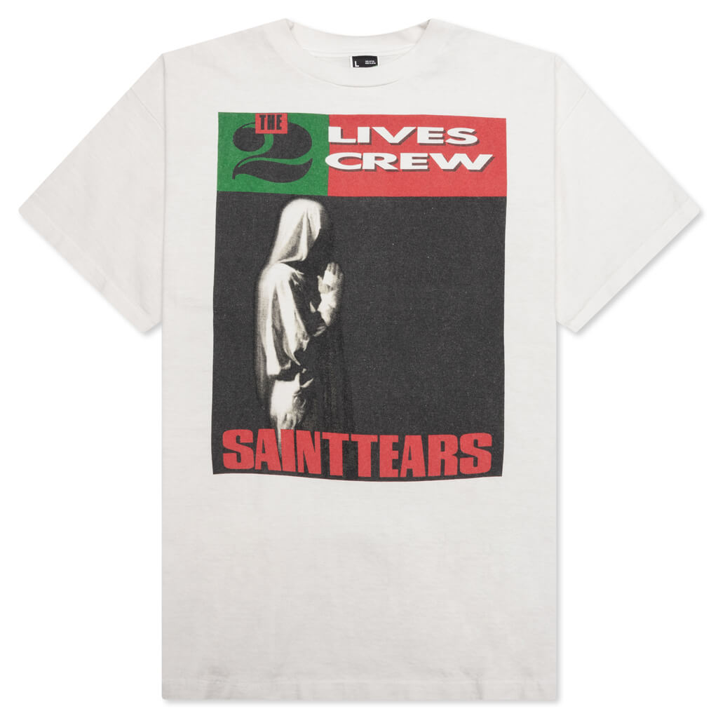 Saint Michael x Denim Tears Lives Tee S/S Tee - White