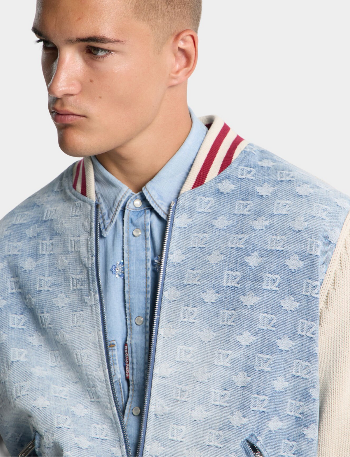 DSquared2 Monogram Zipped Kaban Jacket