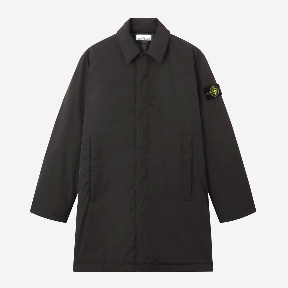 Stone Island Micro Twill Long Car Coat