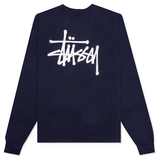Basic L/S Tee - Navy