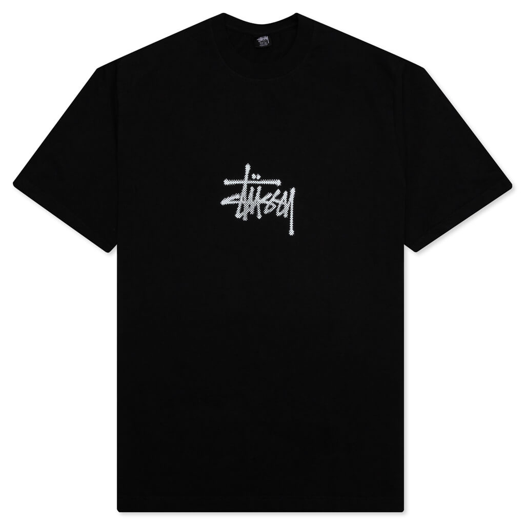 Surf Tomb Dyed Tee - Black
