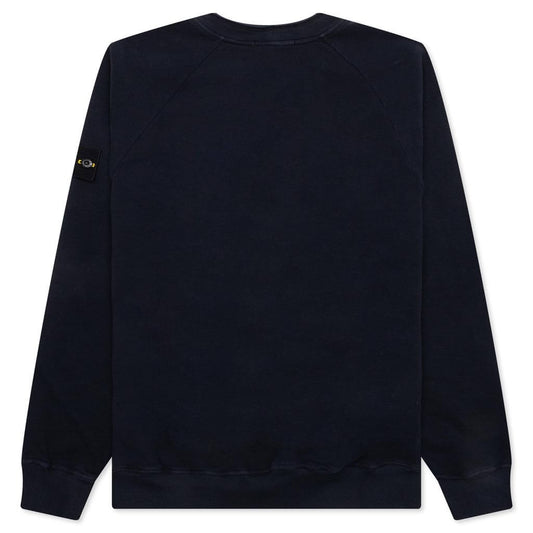 Stone Island Brushed Sweatshirt - Navy Blue