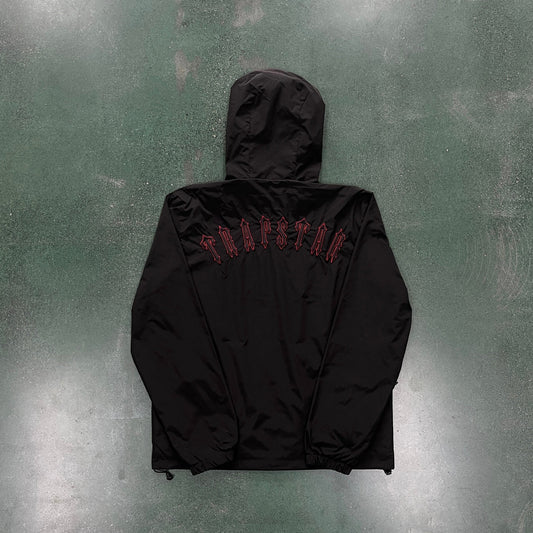 Trapstar Irongate T Windbreaker - Black/Red