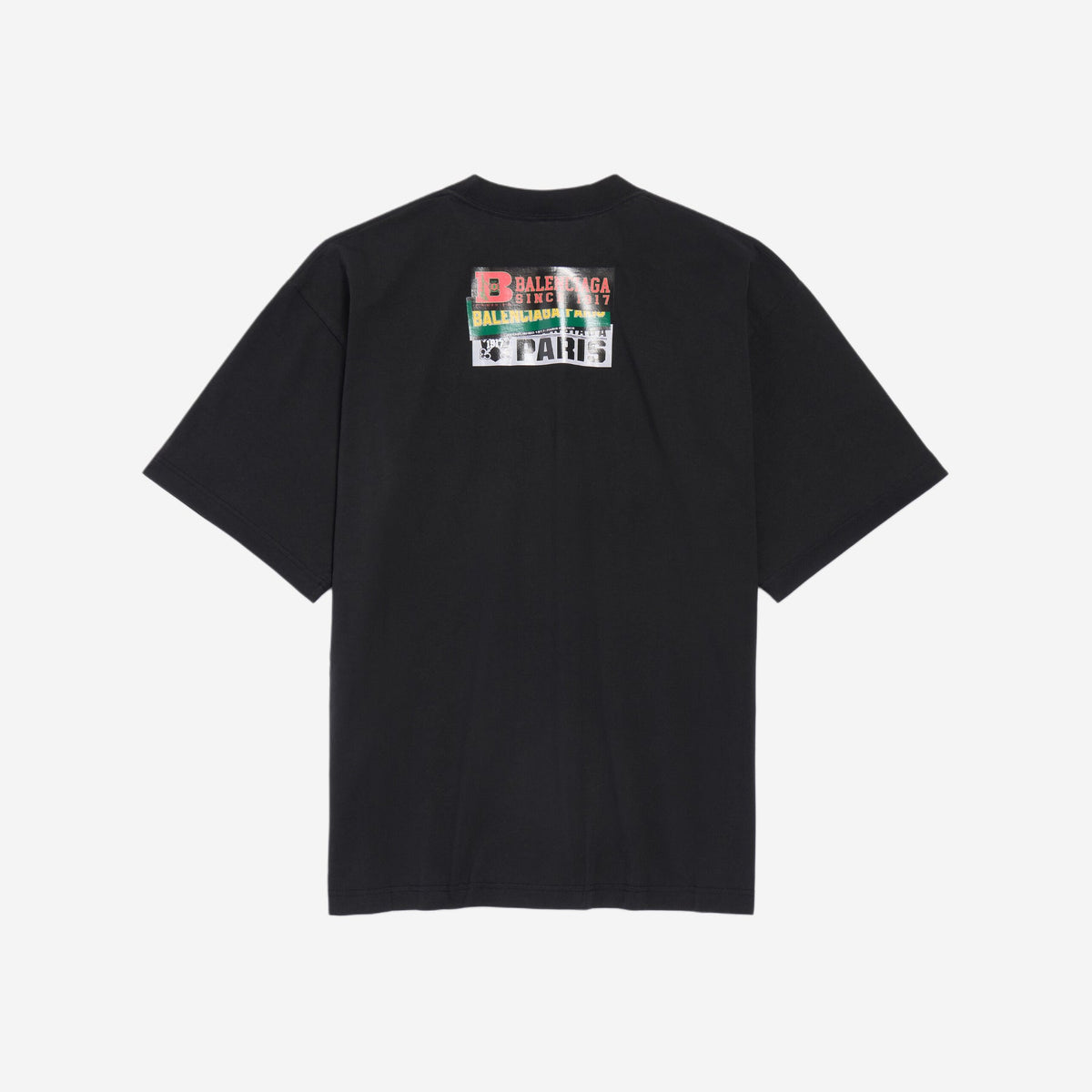 Balenciaga Bumper Stickers Medium Fit T-Shirt