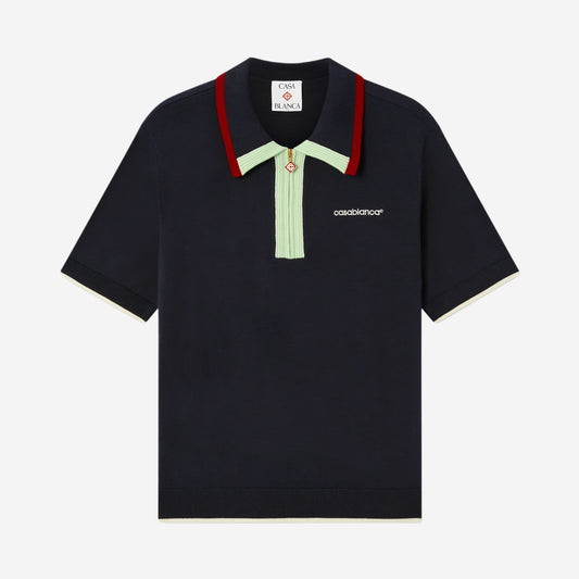 Casablanca Merino Knit Polo