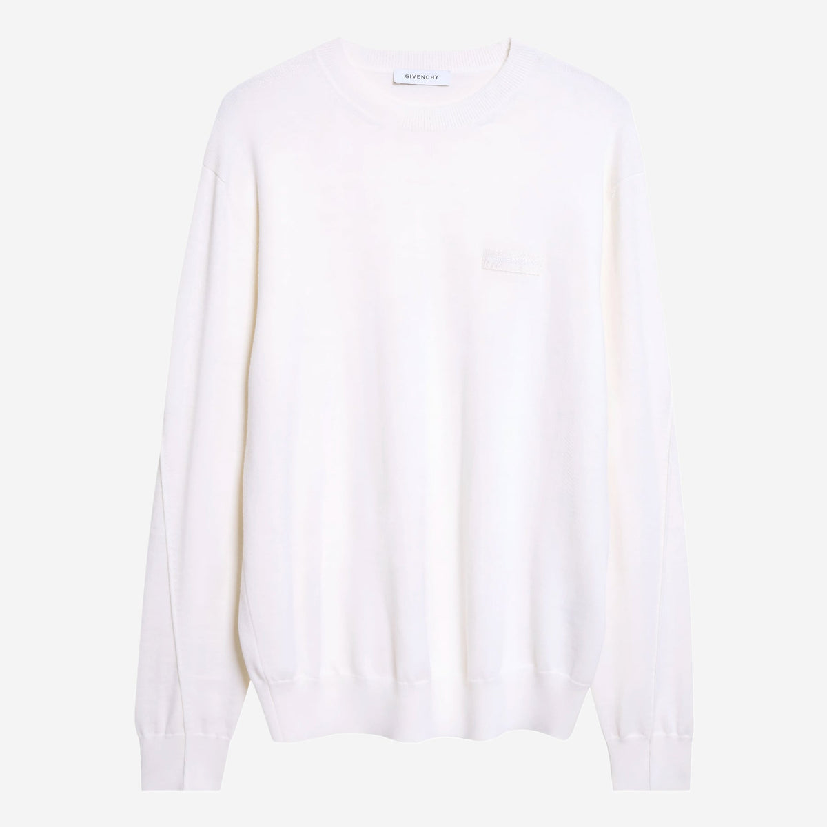 Givenchy Button Tab Cuffs Wool Knitwear
