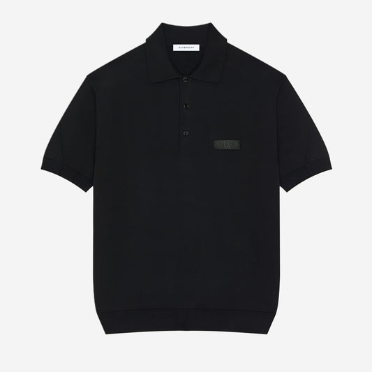 Givenchy Couture Seam Gros Grain Knitwear Polo