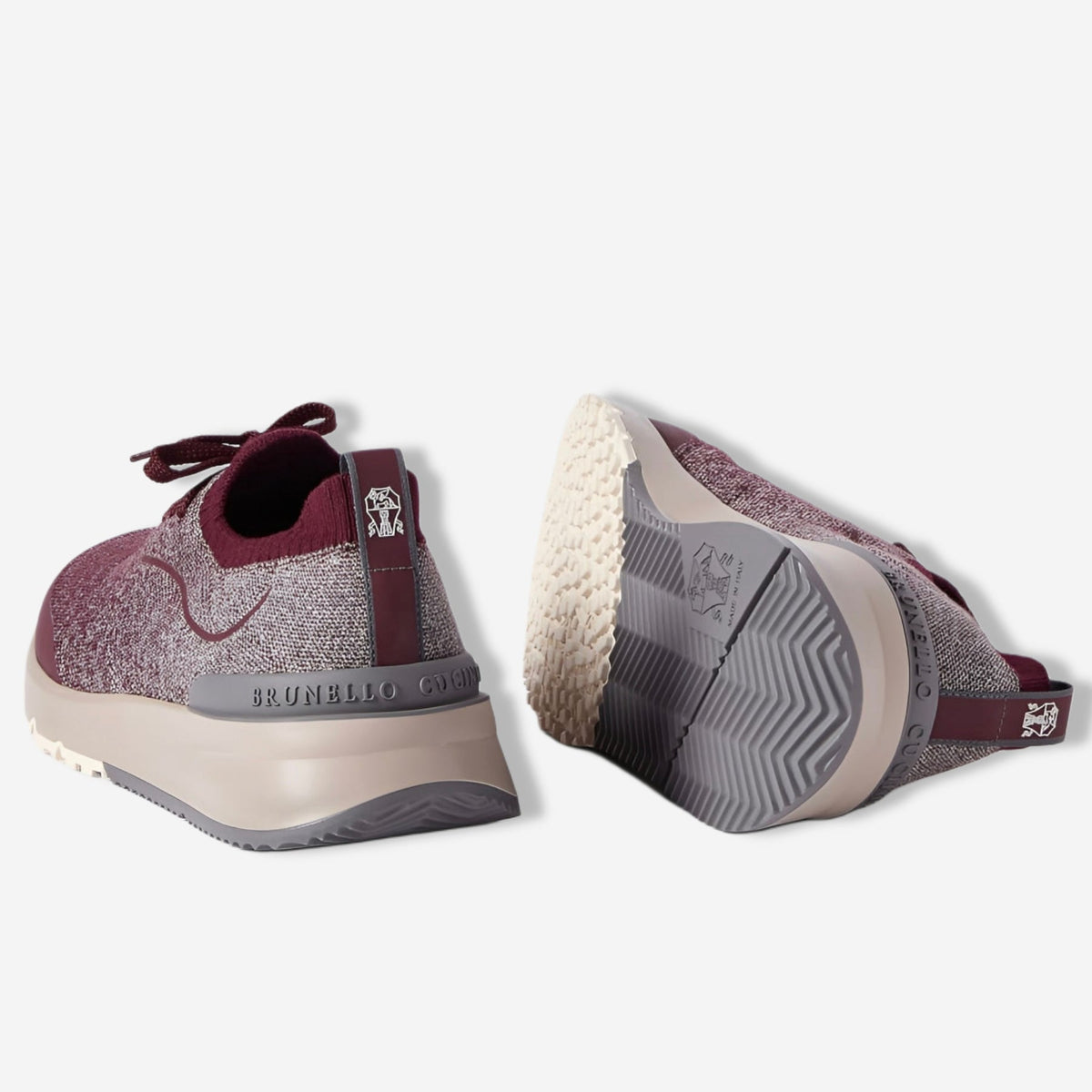 Brunello Cucinelli Techno Cotton Knit Runners