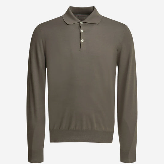 Brunello Cucinelli Cotton Lightweight Knit Polo