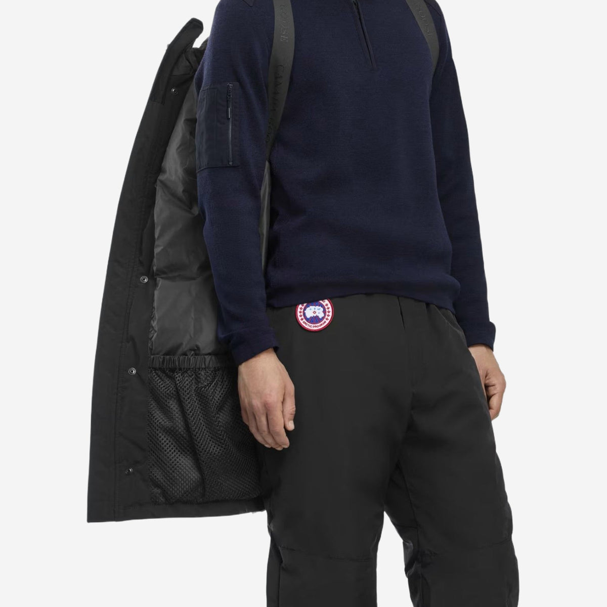 Canada Goose Langford Black Disc Parka