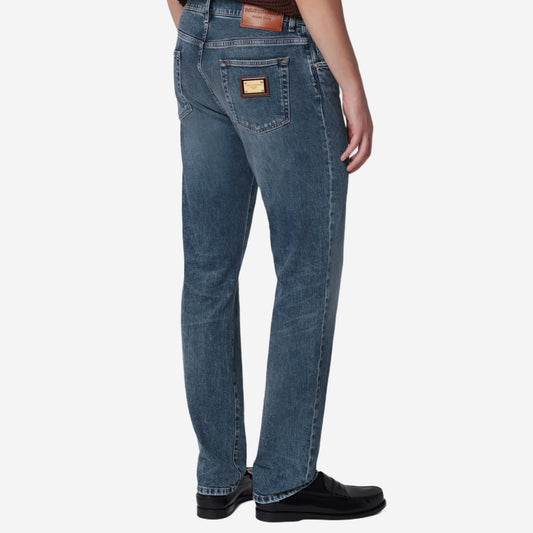 Dolce & Gabbana Slim Fit Stretched Jeans