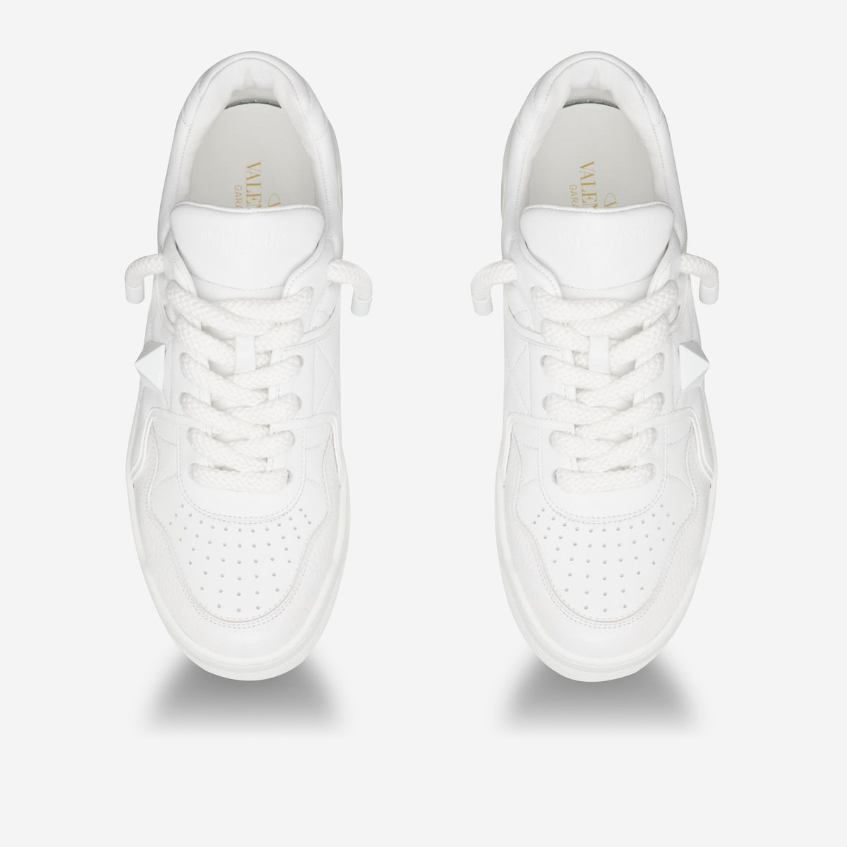 Valentino Garavani One Stud Xl Nappa Leather Low-Top Sneaker