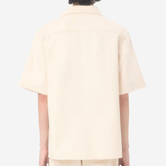 Valentino Garavani VGold Denim Bowling Shirt