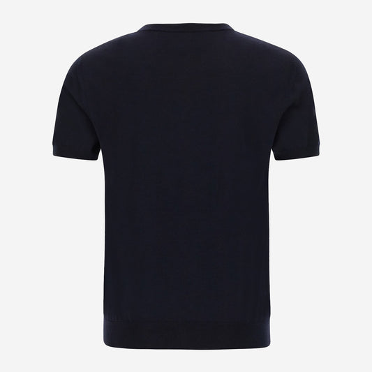 Valentino Garavani VLogo Wool Short Sleeve Knitwear