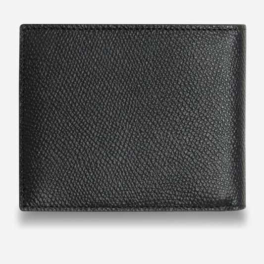 Valentino Garavani Vlogo Signature Grainy Calfskin Wallet