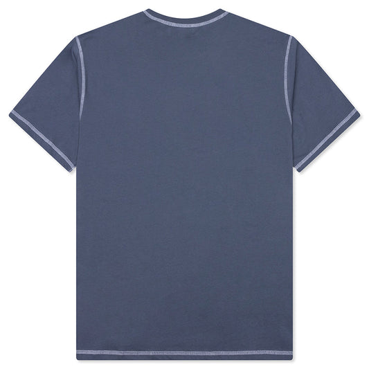 Wordmark Reverse Stitched T-Shirt - Slate