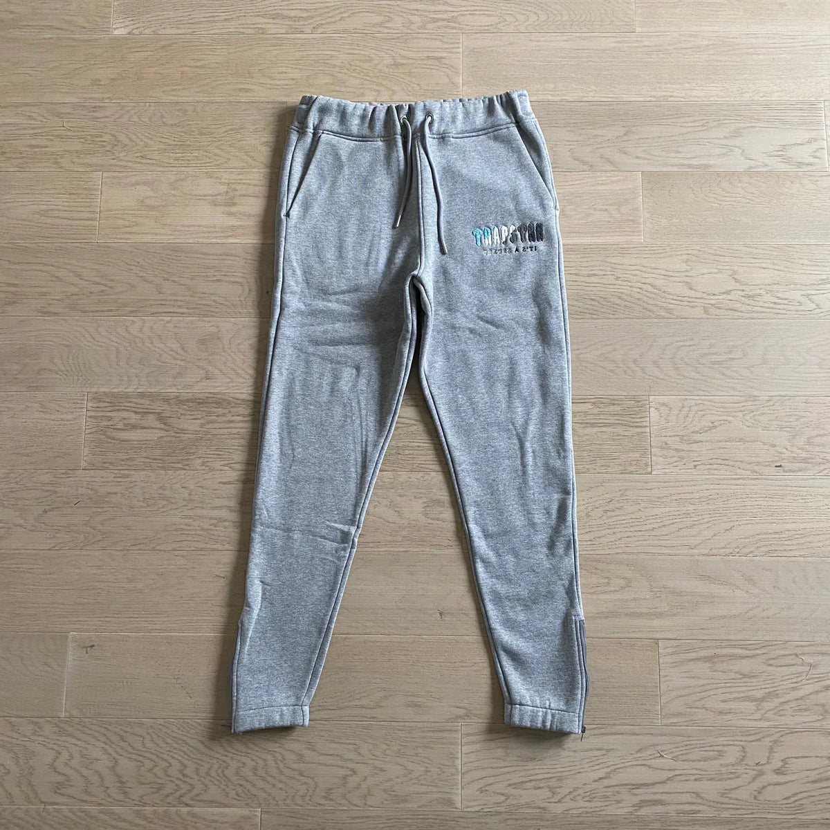 Trapstar Chenille Decoded Tracksuit - Black/Grey