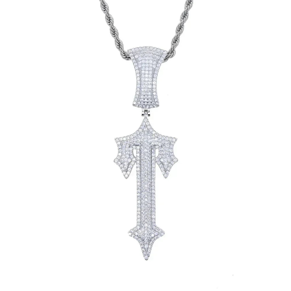 Trapstar Iced Out Necklaces - Silver/Gold