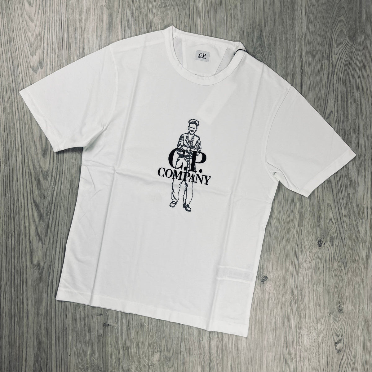 CP Company Sailor T-Shirt - White Castmark