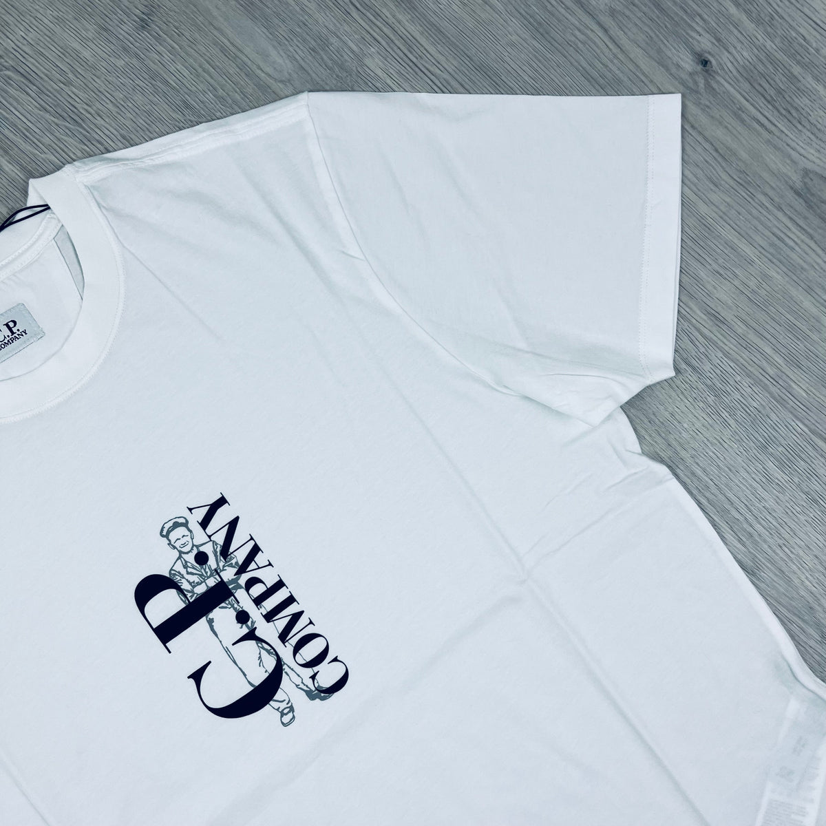 CP Company Sailor T-Shirt - White Castmark
