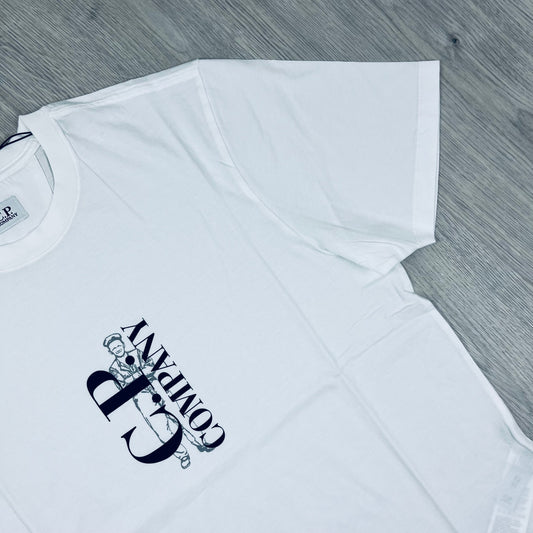 CP Company Sailor T-Shirt - White Castmark