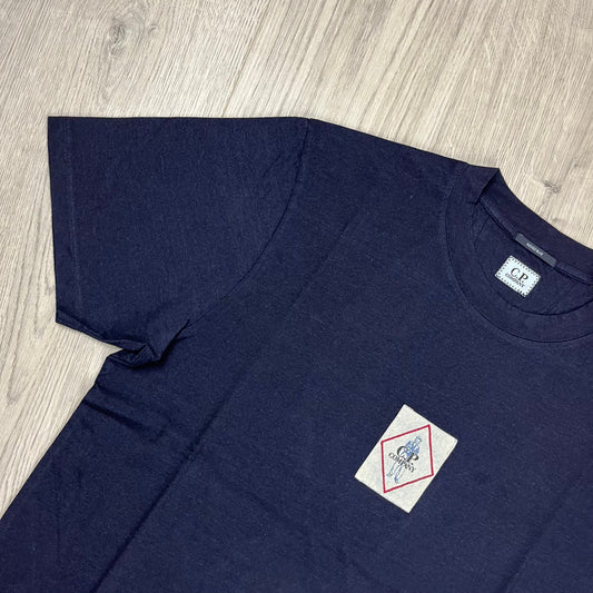 CP Company Sailor T-Shirt - Denim Blue Castmark