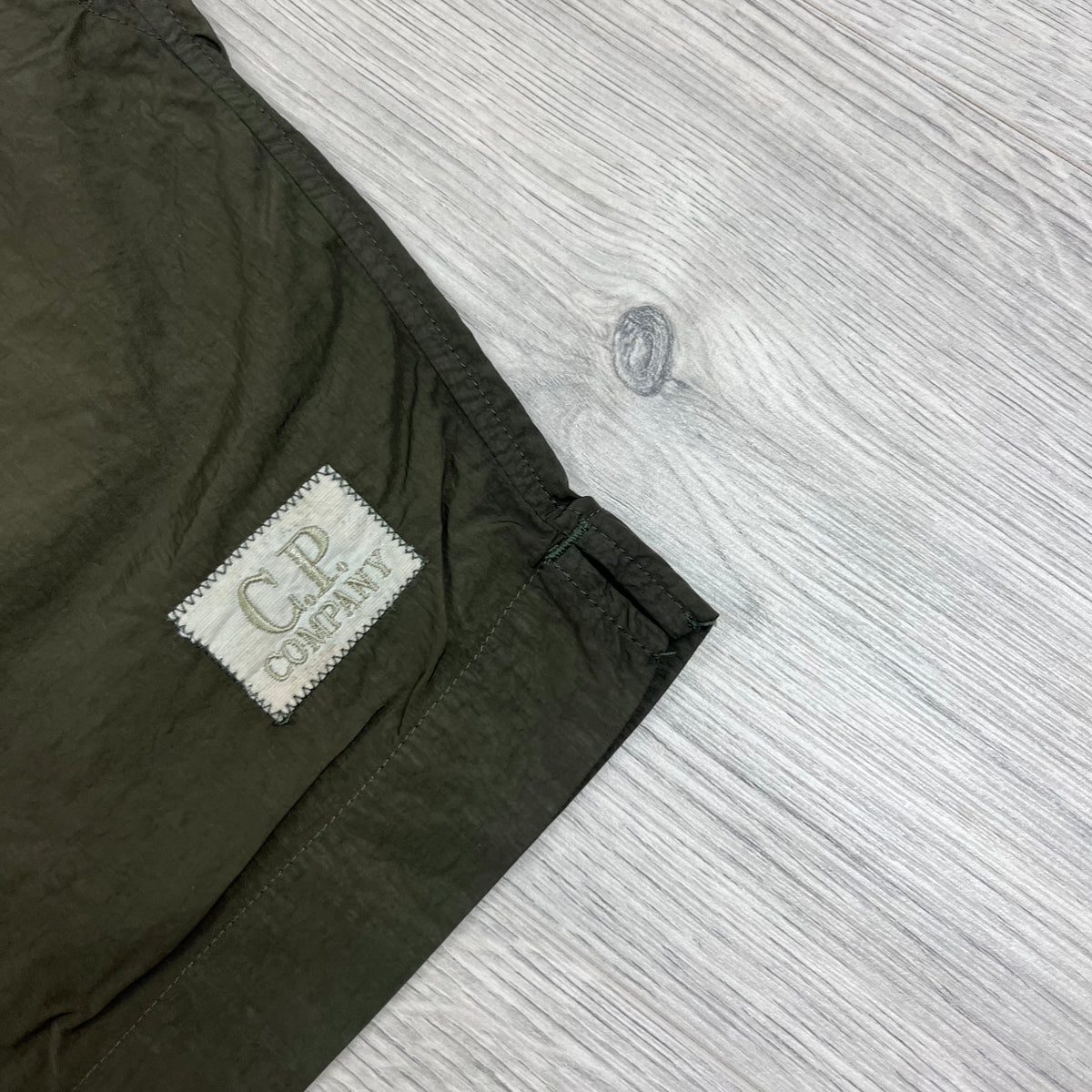 CP Company Chrome Swim Shorts - Ivy Green Castmark