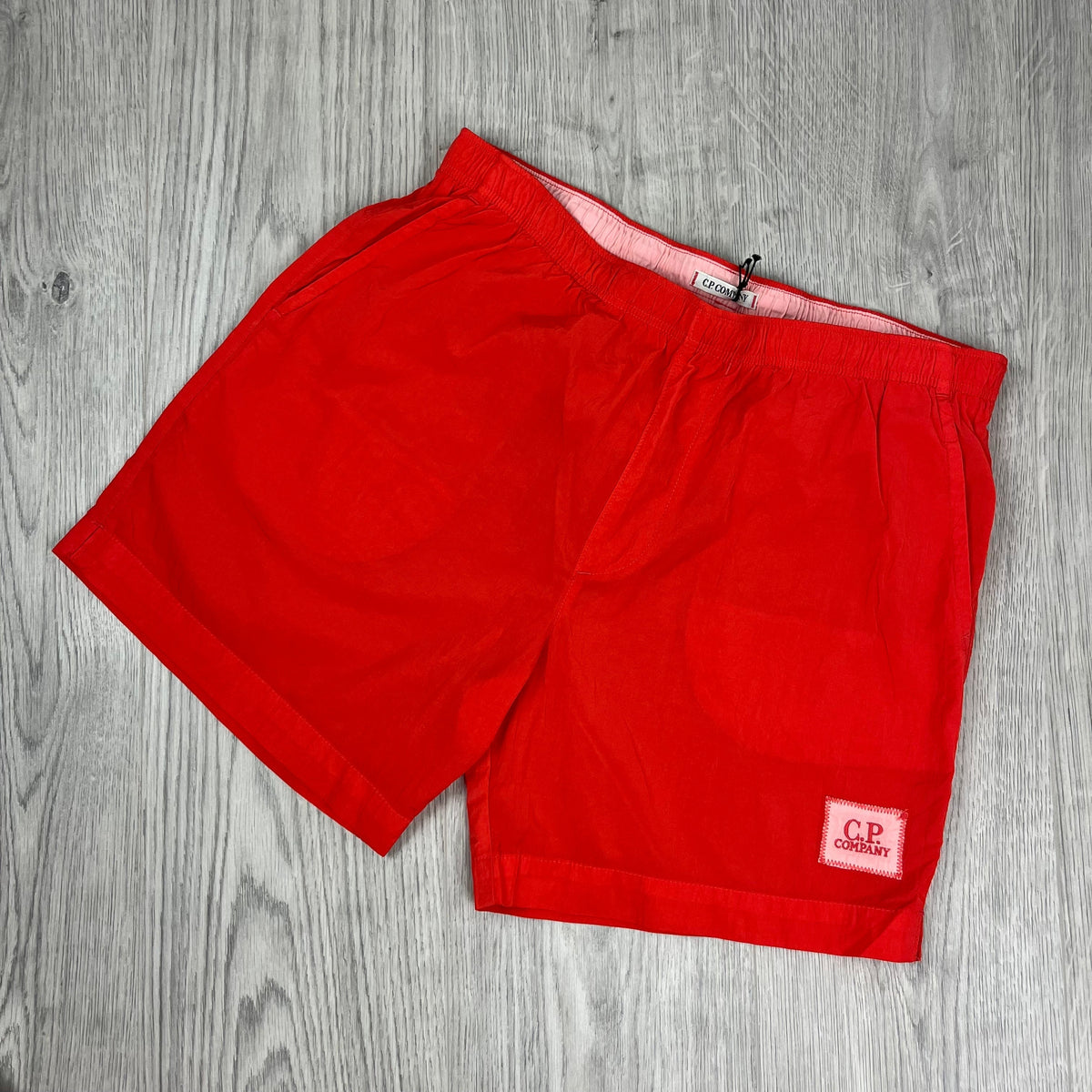 CP Company Chrome Swim Shorts - Poinciana Castmark