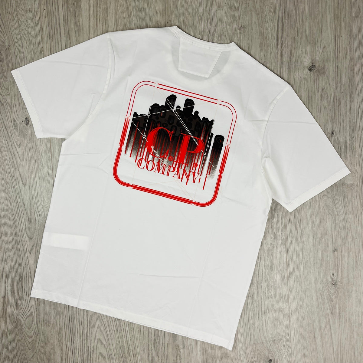 CP Company Metropolis T-Shirt - White Castmark