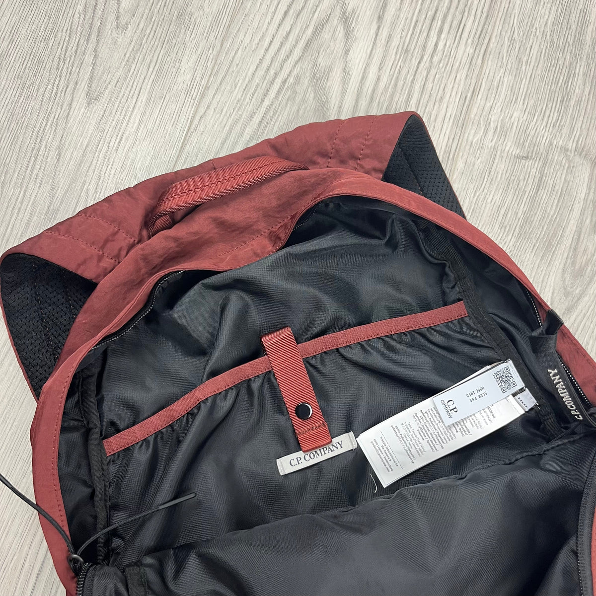 CP Company Nylon Backpack - Sable Castmark