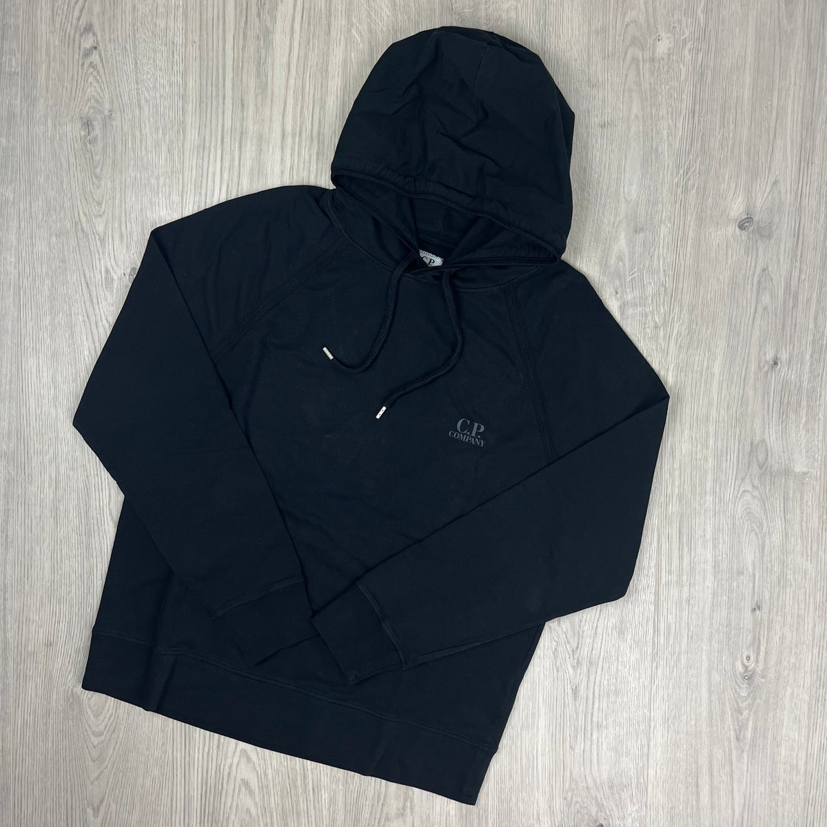 CP Company Light Fleece Tracksuit - Black Castmark