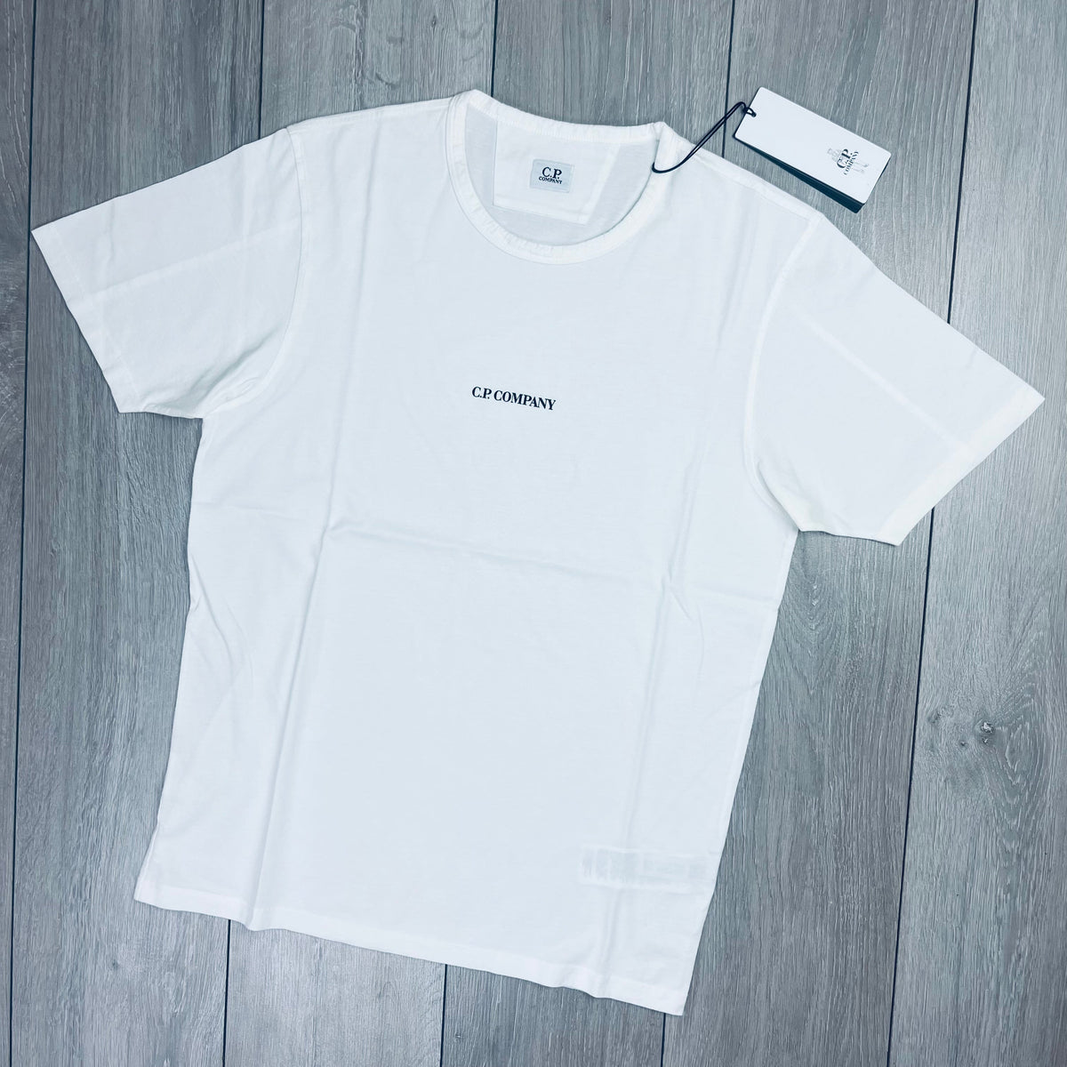CP Company Printed T-Shirt - White Castmark