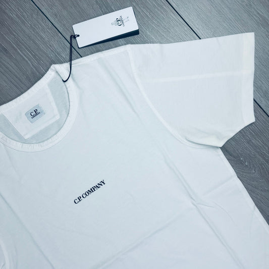 CP Company Printed T-Shirt - White Castmark