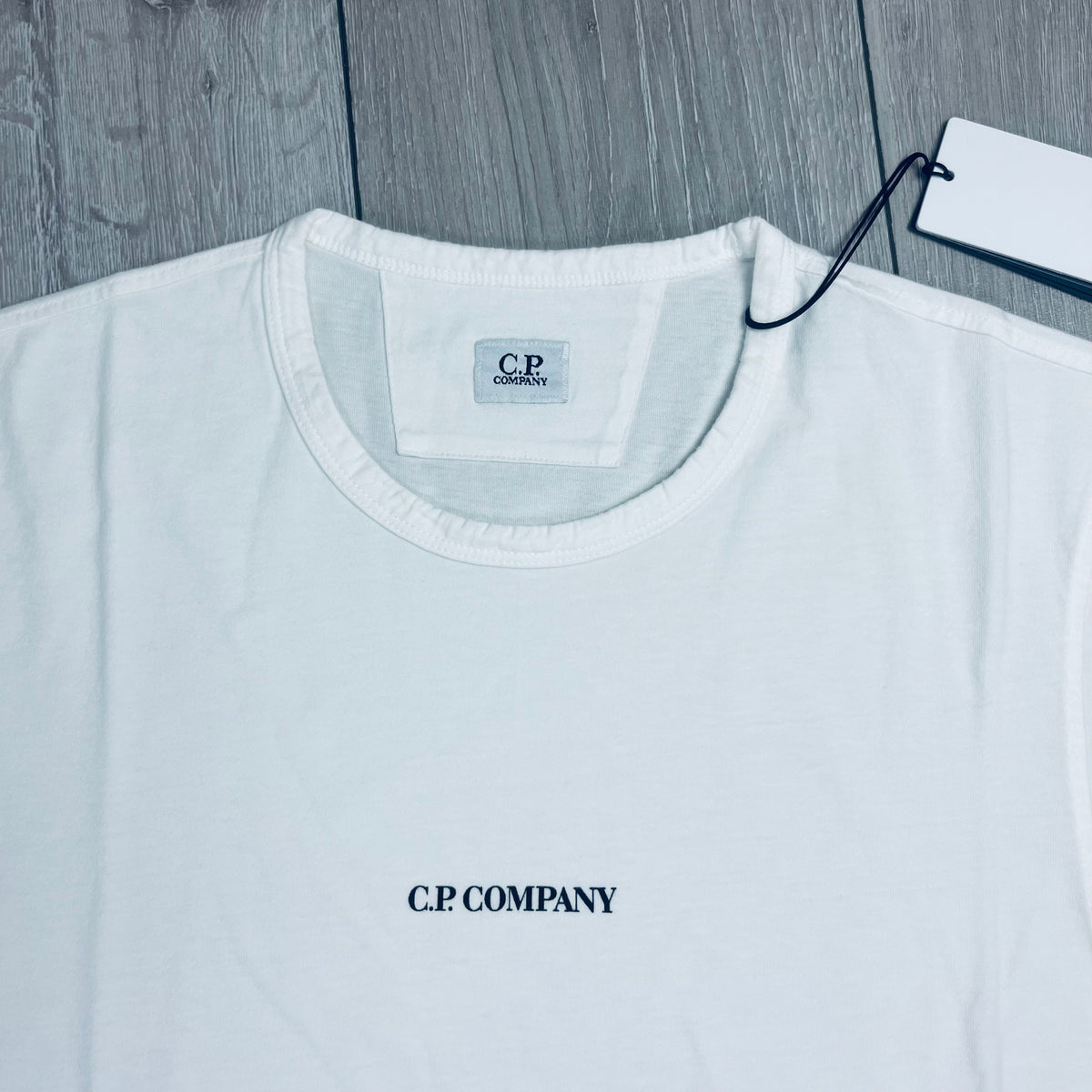 CP Company Printed T-Shirt - White Castmark