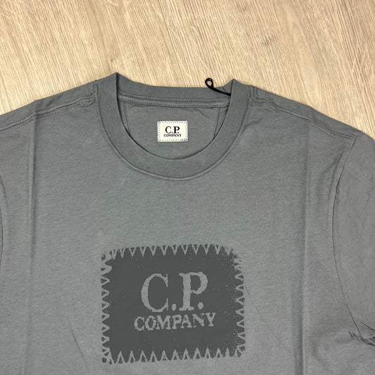 CP Company Stamp T-Shirt - Stormy Castmark