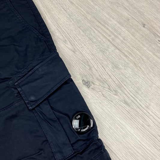 CP Company Cargo Shorts - Navy Castmark
