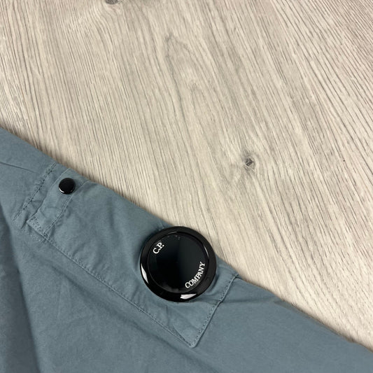 CP Company Zip Overshirt - Stormy Castmark