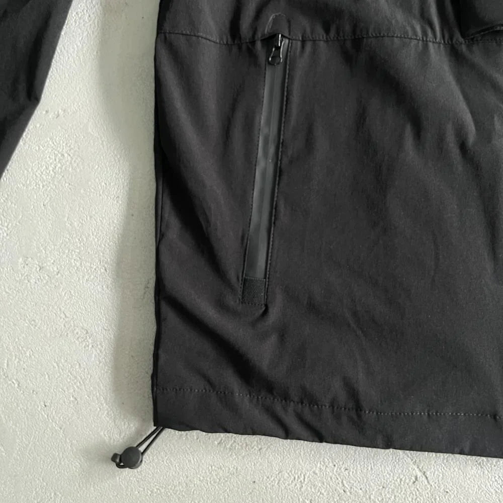 Trapstar Decoded Windbreaker - Black