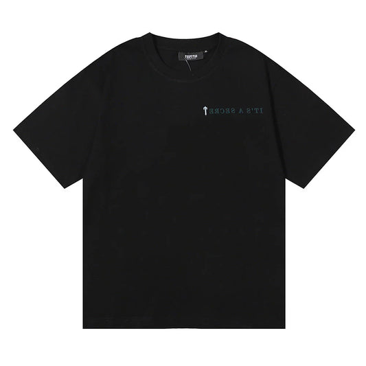 Trapstar Green Logo T-Shirt - Black/Green
