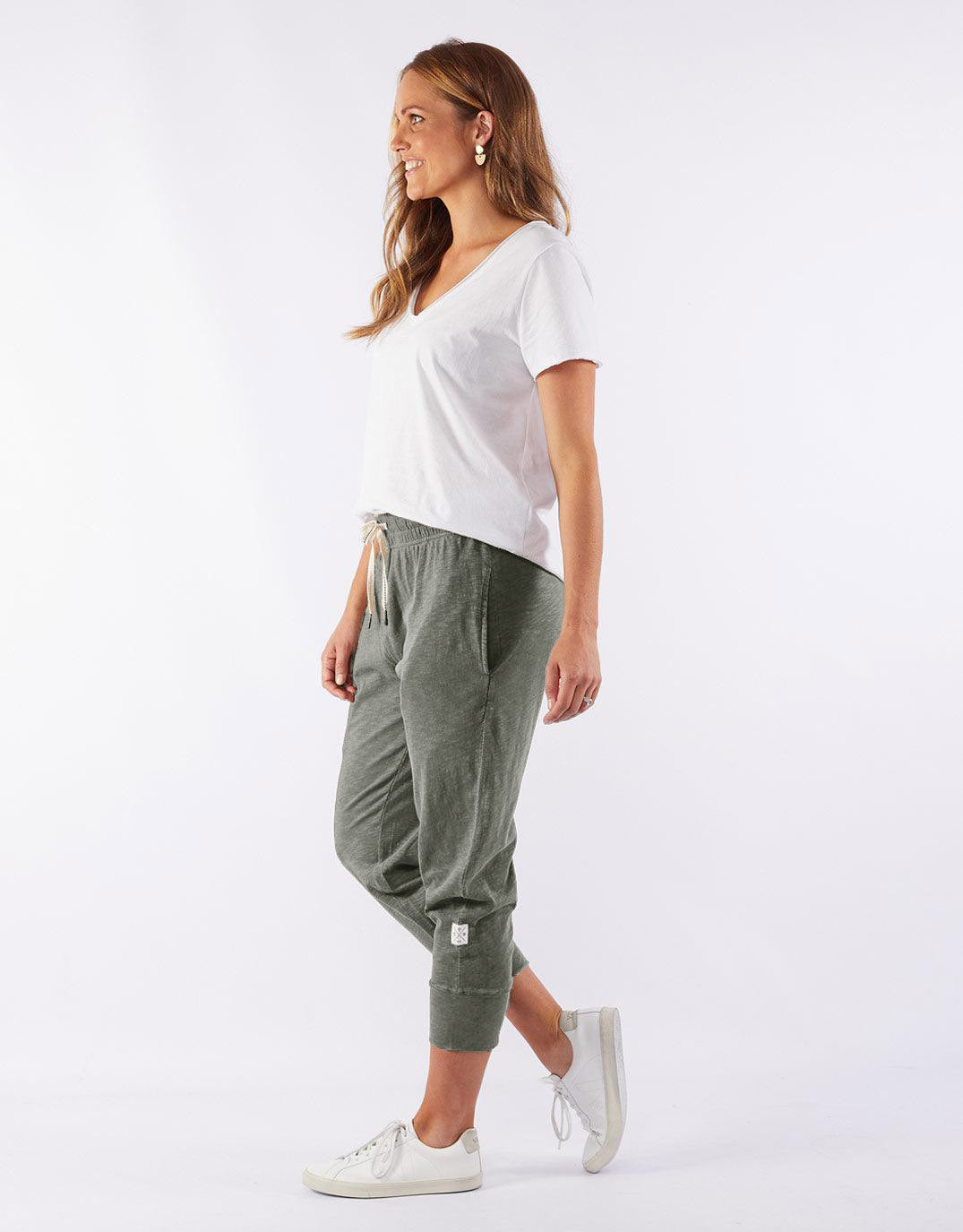 3/4 Brunch Pants - Khaki
