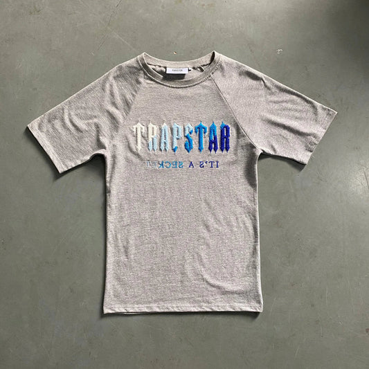 Trapstar Chenille Decoded 2.0 Short Set - Grey