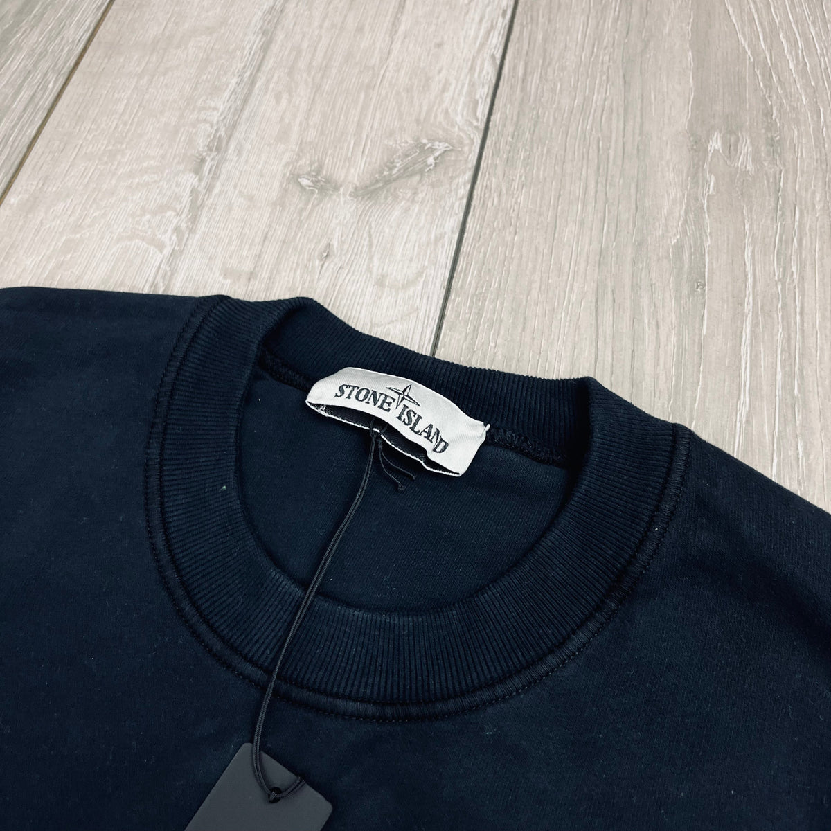 Stone Island Dyed Sweatshirt - Navy Castmark